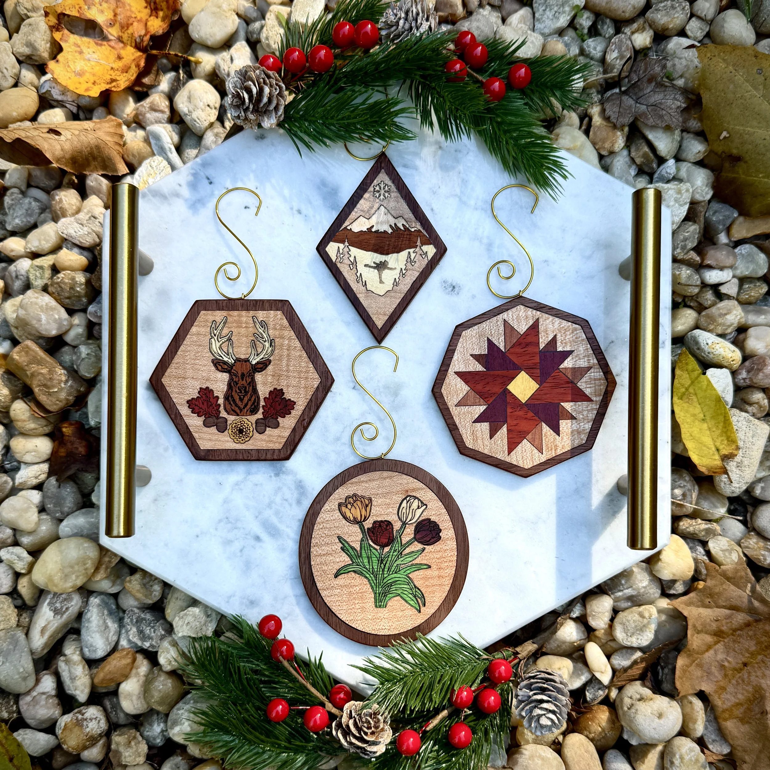 BUNDLE - 2 Ornament Pack