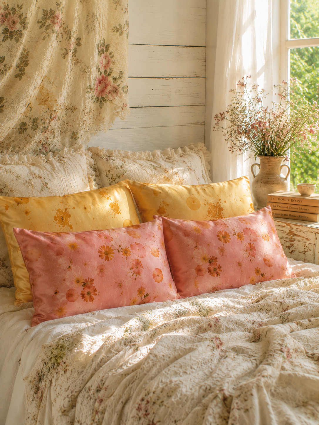 Plant Dyed Silk Pillowcase: All Colors...