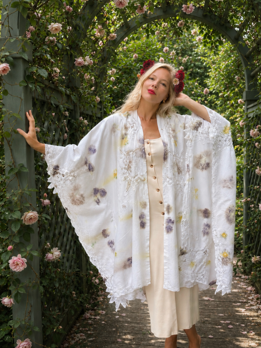 Flora Obscura No. 012 — The Heirloom Garden Kimono