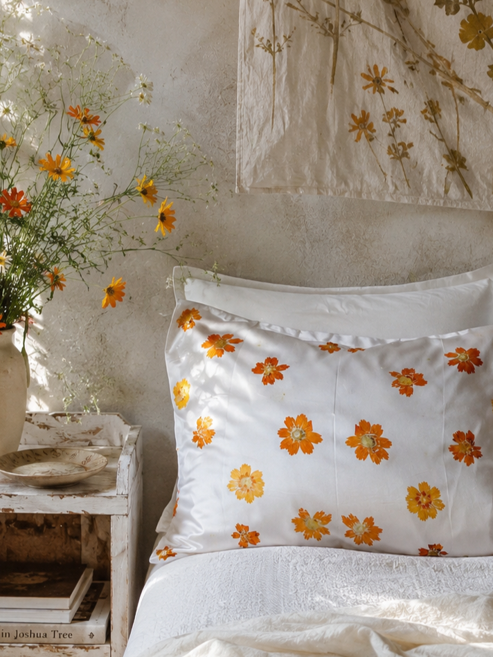 coreopsis+printed+silk+pillowcase+Flora+Obscura+.png