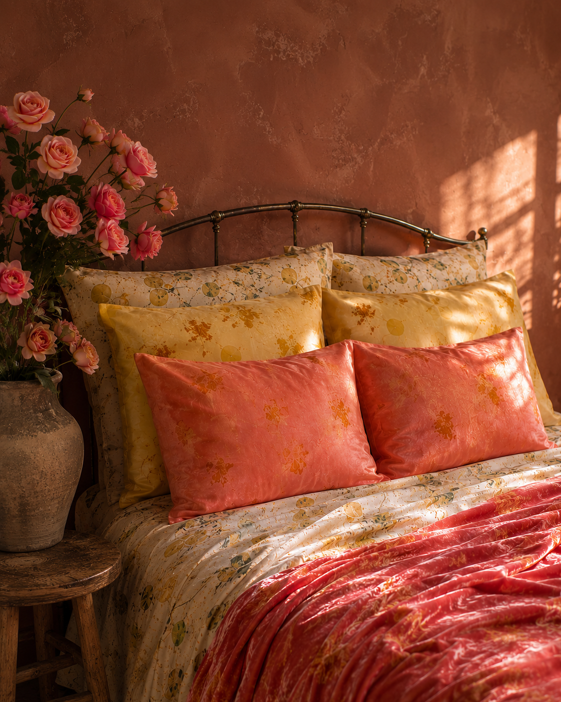Plant Dyed Silk Pillowcase: All Colors...