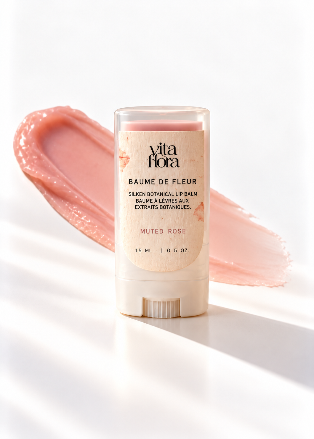 Baume de Fleur: Muted Rose