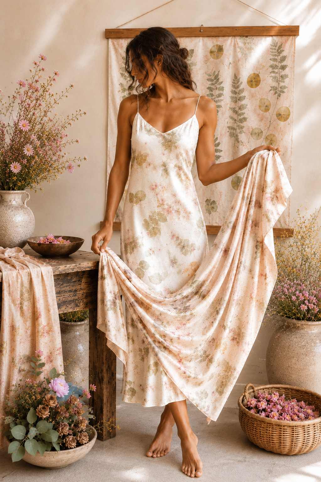 Bouquet Preservation on Silk