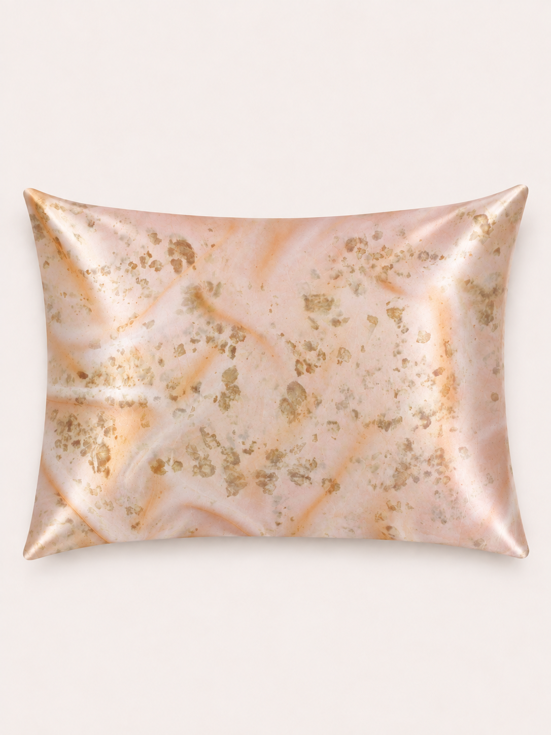 Plant Dyed Silk Pillowcase: Mystical Rose
