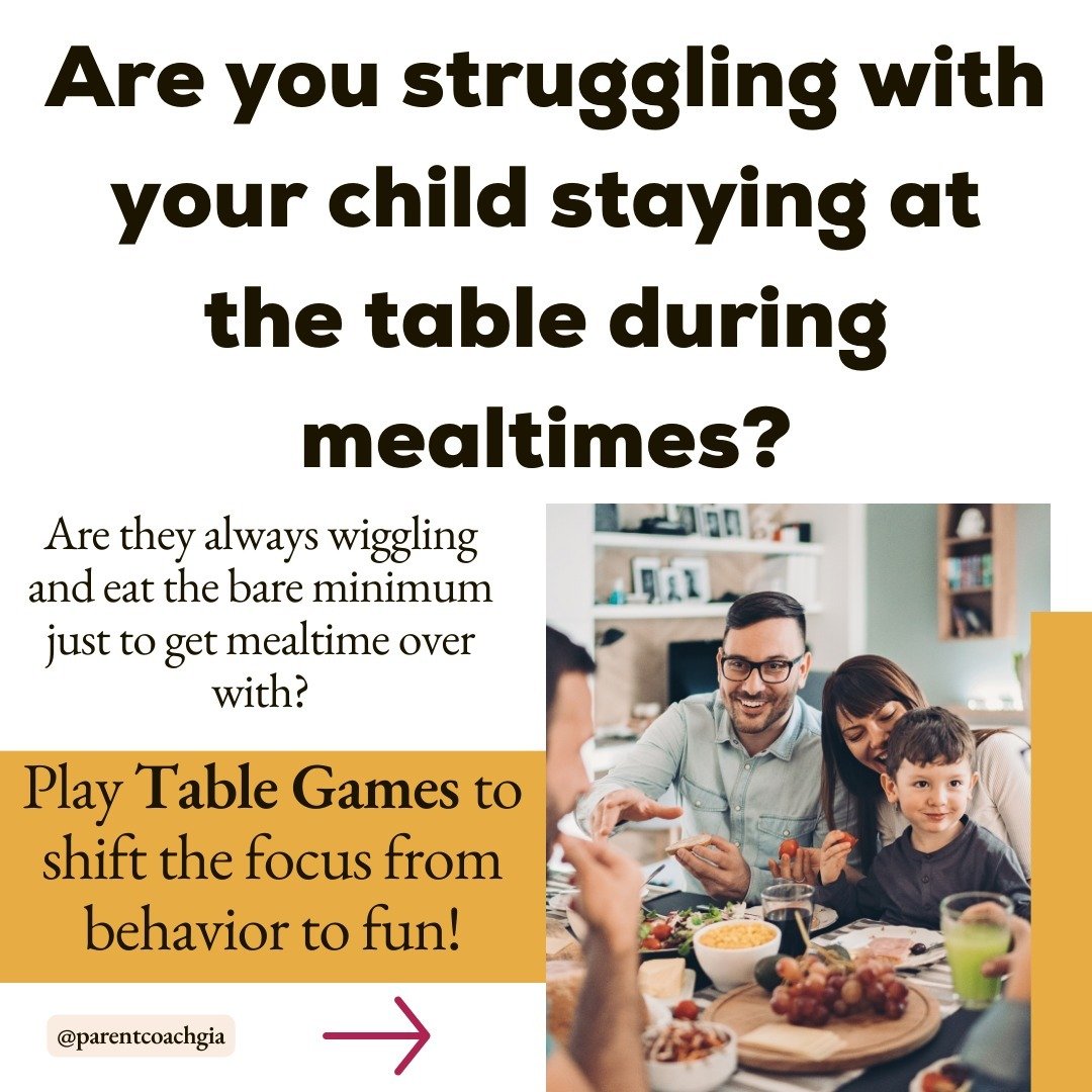 Family Mealtime Games:

I Spy: Give descriptors of visible items:
Ex: I spy with my little eye&hellip;something red.
Whoever guesses it correctly gets to go next

Guess Who: make up questions about everyone at the table. Guess who&hellip;
Went to pre