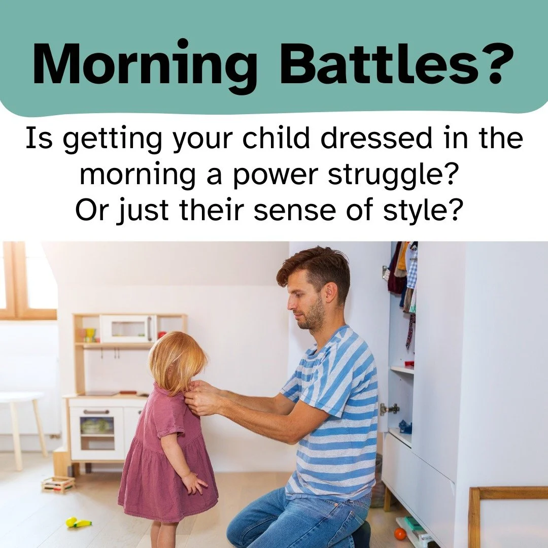 Morning meltdowns over clothes?
Sometimes what looks like &ldquo;defiance&rdquo; is really just your child trying to show their style. Other times, it&rsquo;s a straight-up power struggle.

The trick is learning to tell the difference.
💡 If it&rsquo