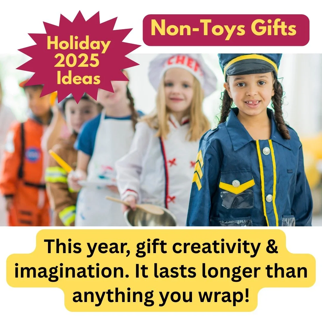 Instead of more stuff this holiday season, give your child the tools to become someone.
Real world &ldquo;worker&rdquo; roles are one of the most powerful forms of play because children make sense of their world by acting it out.

Child development e