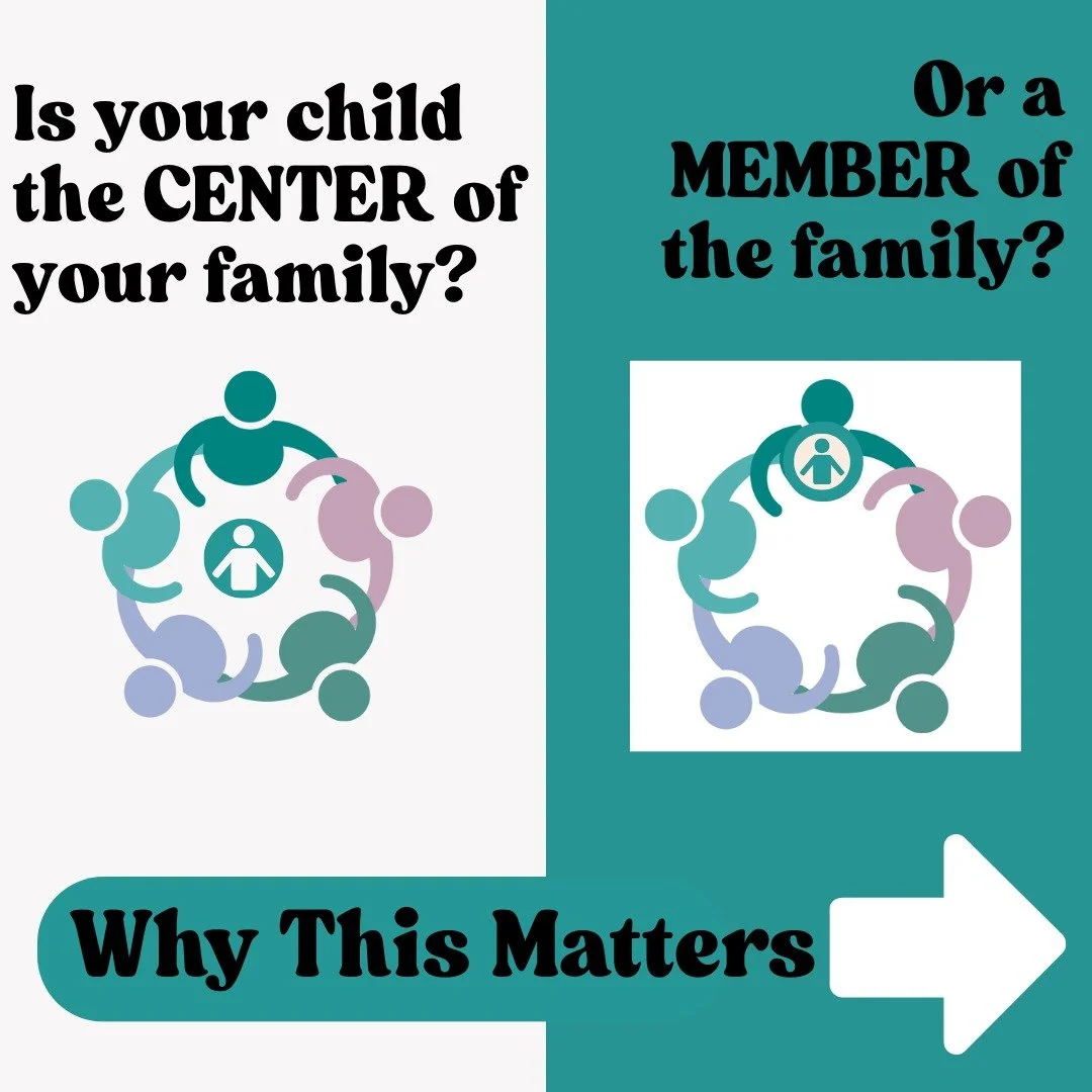 Children don&rsquo;t need to be the center of the family to feel loved.
They need to feel like they belong in it.

When kids experience true belonging, they feel connected, valued, and part of the team.

That sense of belonging isn&rsquo;t just nice 