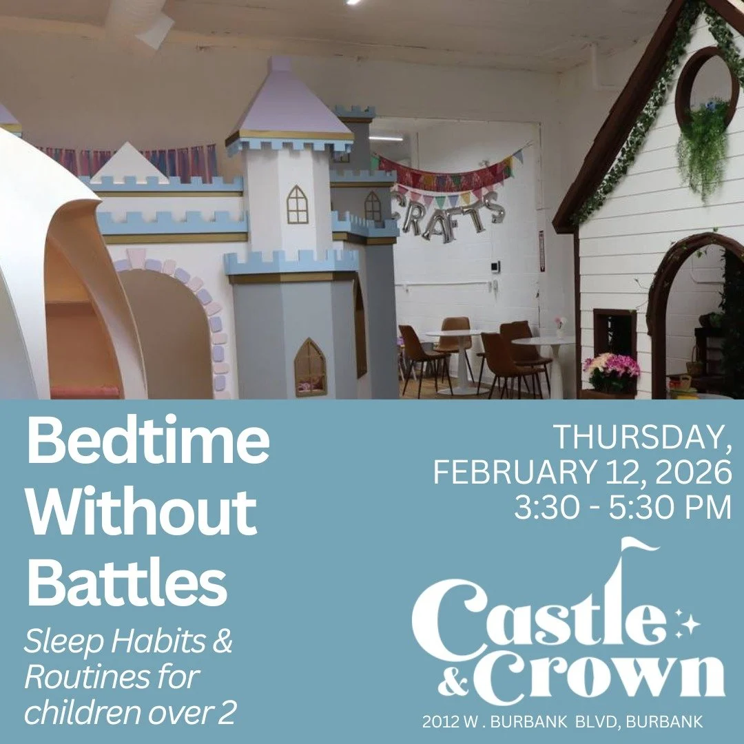 Has your child's bedtime routine gotten frustrating? Taking too long? Stalling? Complaining? Then this workshop is for you!

Bedtime without Battles is for parents with children over 2 years-old. You will learn practical strategies that you can begin