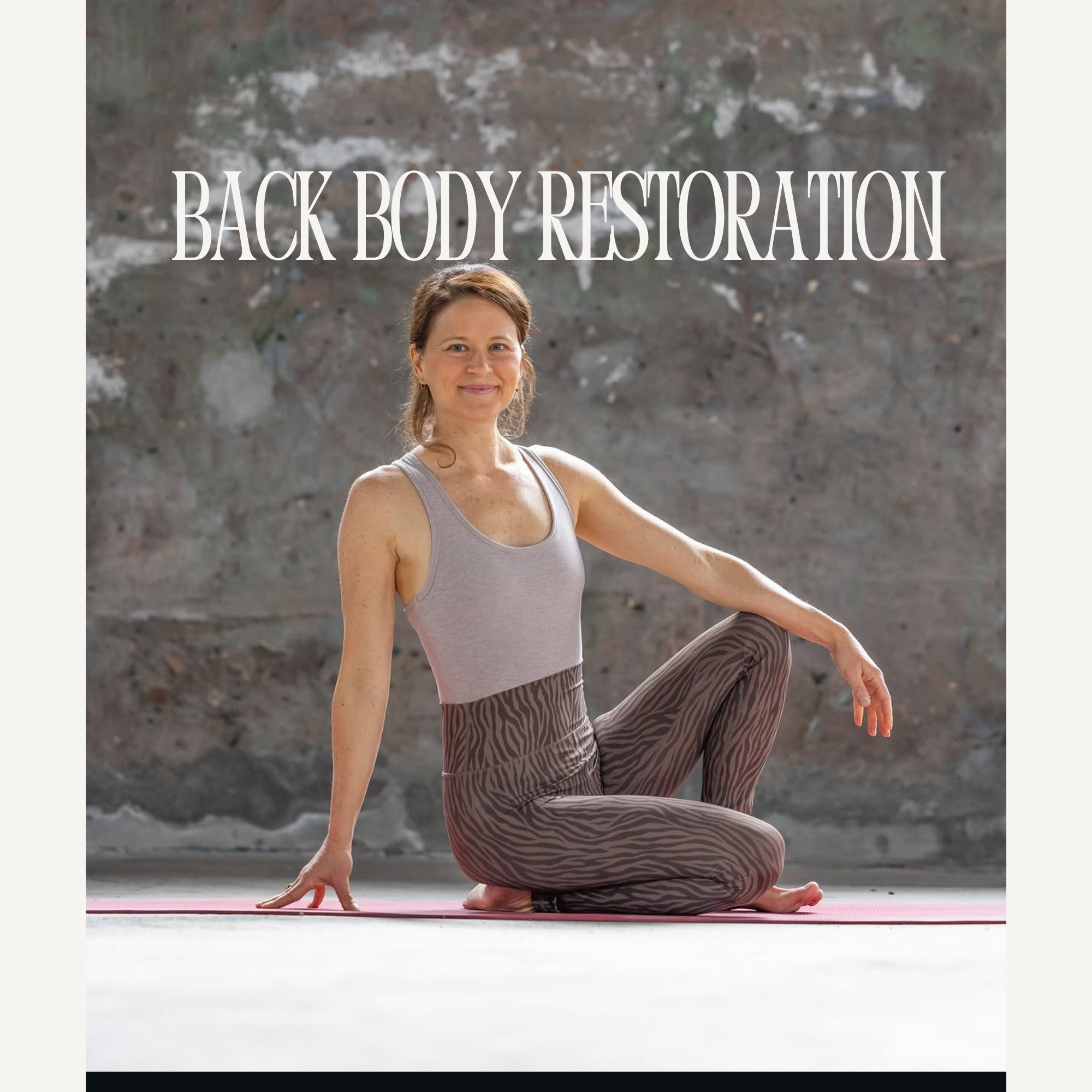 In this intensive yoga class we'll use spinal traction, targeted back-body strengthening, and deep core work. You’ll learn therapeutic moves you can do daily to develop the support system your spine needs to move with greater comfort and freedom.
Fri