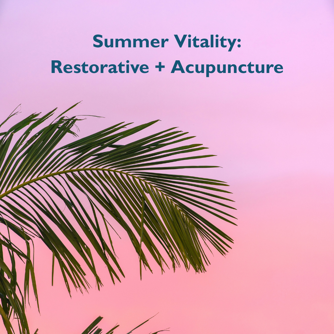 Friday, August 21, 7:30pm - 60 minutes of calming restorative shapes, followed by a luxurious 30 minutes of auricular (ear) acupuncture facilitated by Jessica Parks, a member of our Allied Therapist. 