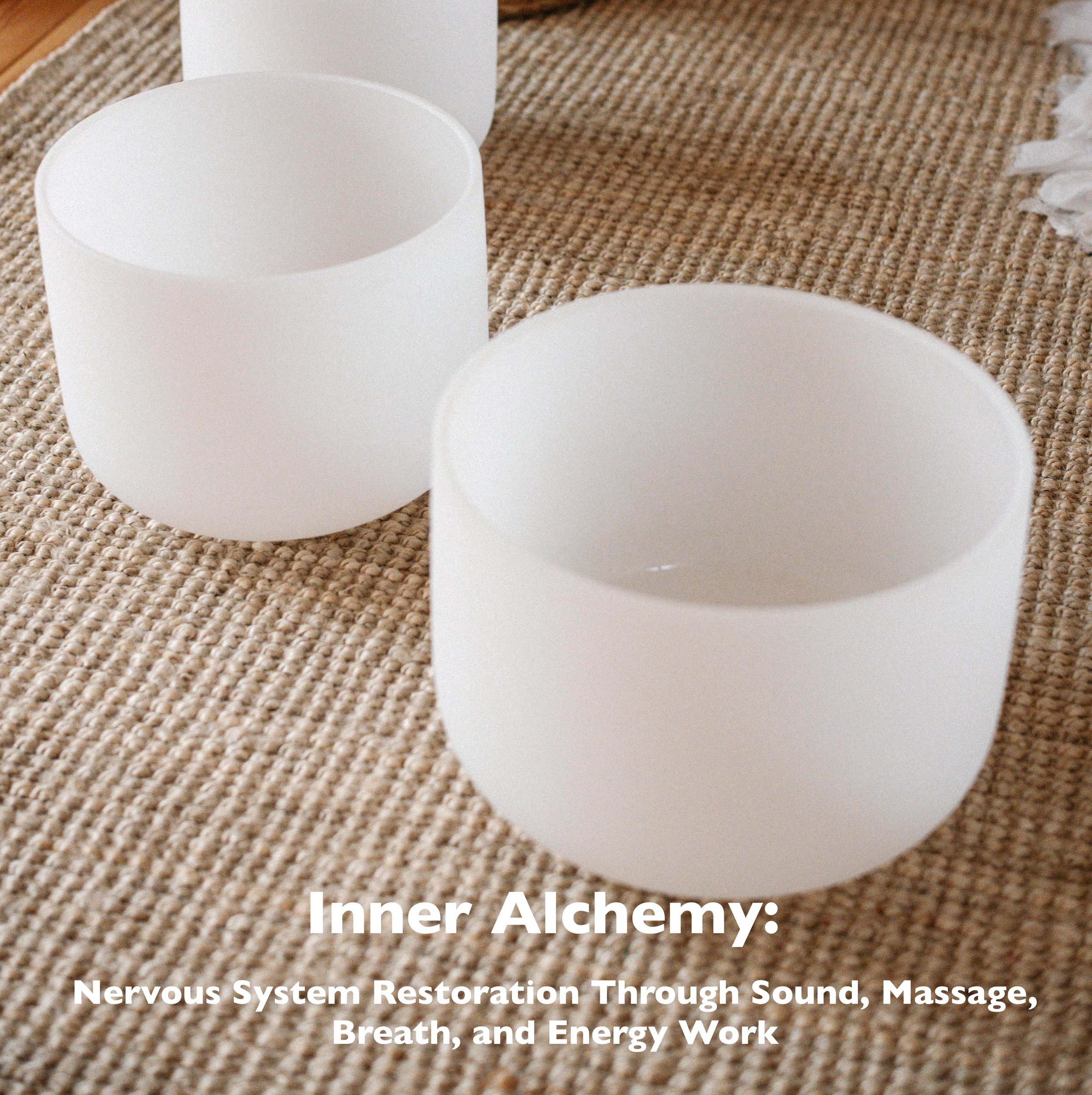 Join Denise and Kristin on Sat, Feb 21 for a unique collaboration to guide you through the art of nervous system restoration. With therapy ball massage and resonant sounds we will stimulate your vagus nerve and release pent-up tension: jaw, fascial m