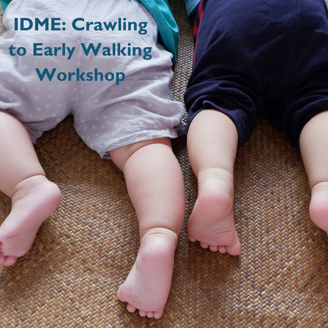 Infant Development Movement Education Workshop - Sunday, July 12th - 1:00 pm - During this workshop, babies enjoy a large play space with toys to grab, pull and climb that encourage them to reach higher levels. Caretakers will learn to support and en