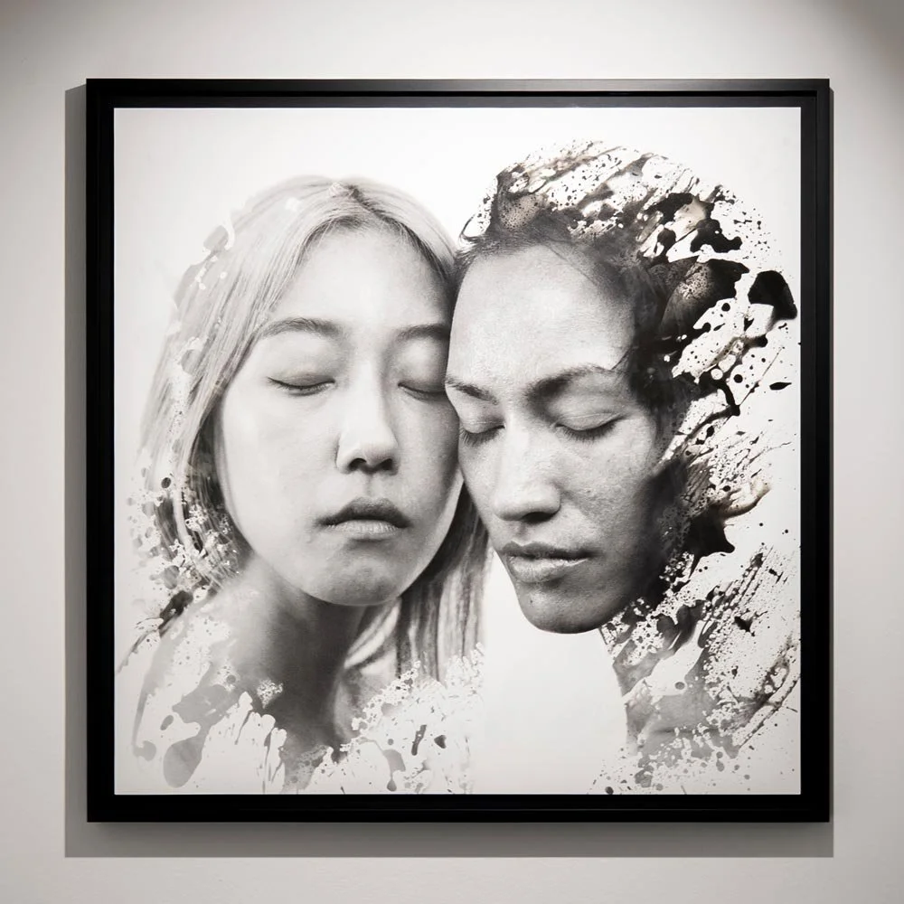 Peaceful Minds I (100 x 100 cm framed)