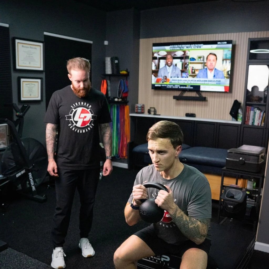 Hybrid rehab to performance training system helping athletes recover and build strength