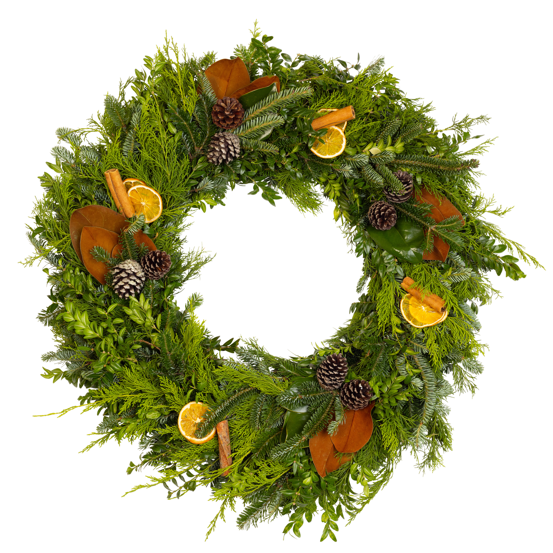 Orange Spice Wreath