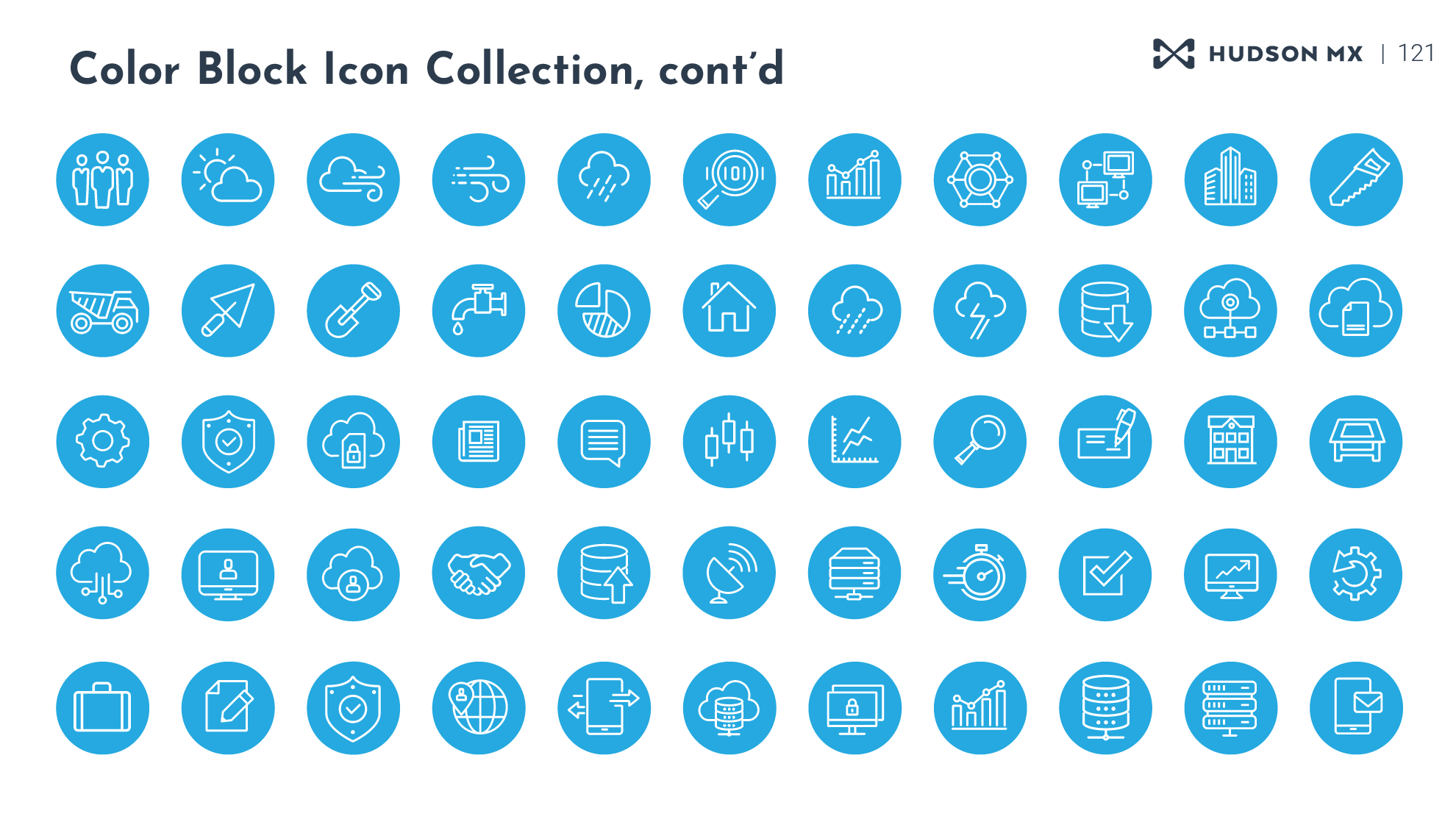 Color Block Icon Collection, Pt 2.