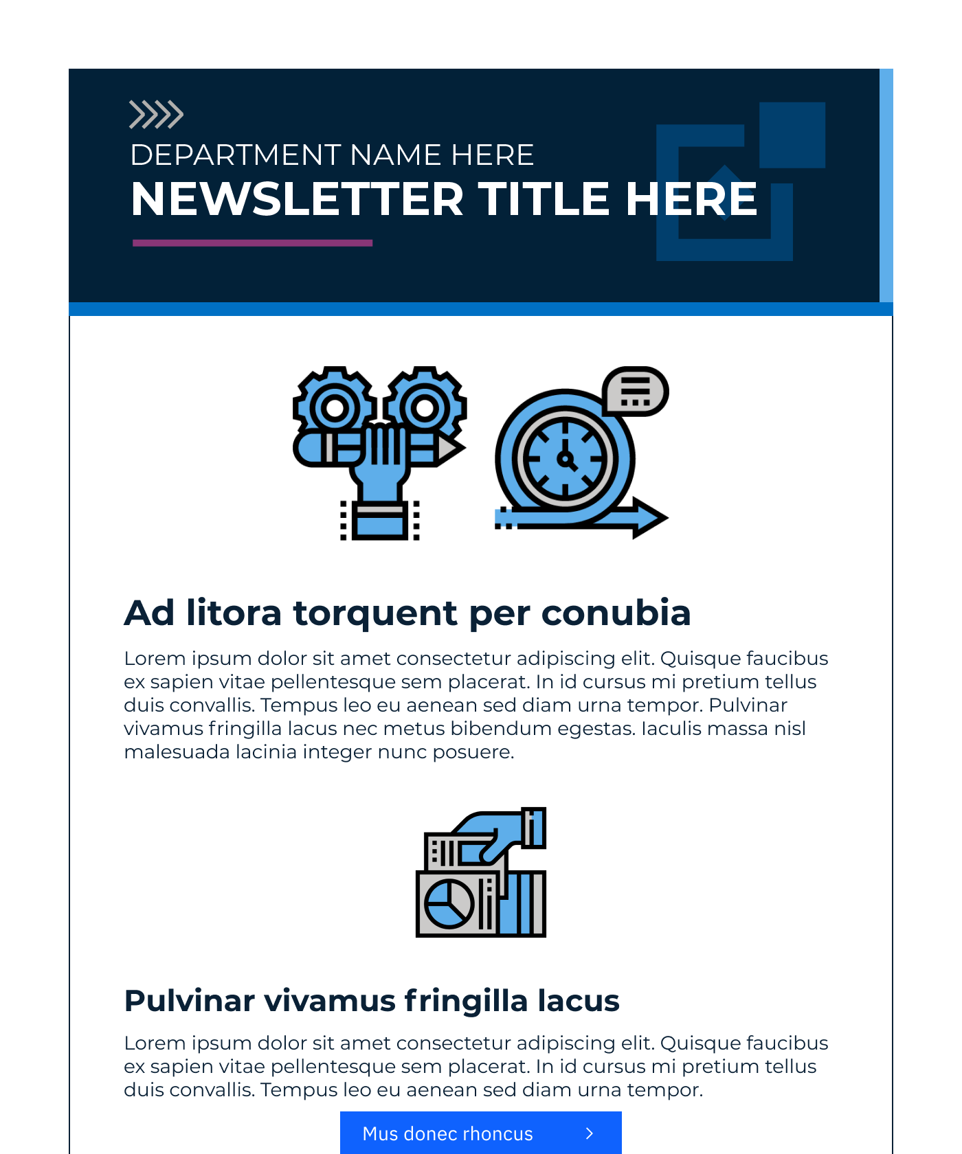 General Newsletter Template 2