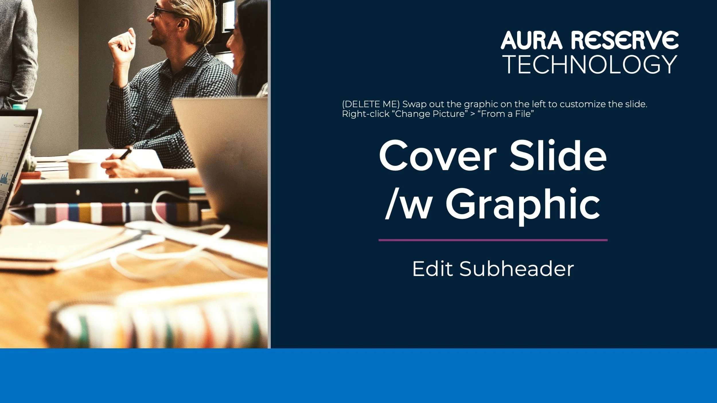 Cover Slide with Graphic