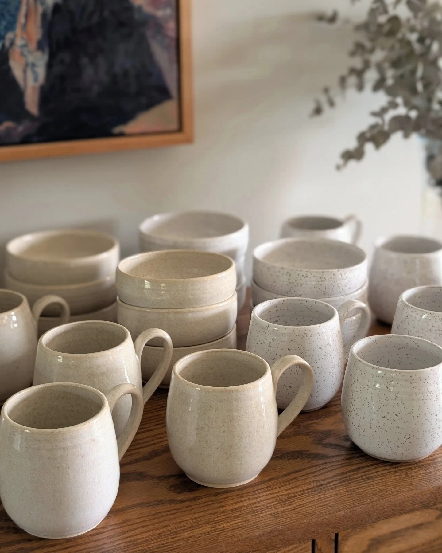 Grateful for all the ways I get to share and sell my work. This wholesale order is on its way to @thelavendercreekfarm to be sold at their new farm store!

Neutrals are a breath of fresh air for me, a reliable place to rest and think. Pictured are Sa