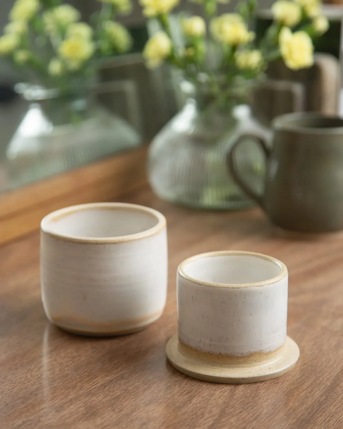 I believe everyday routines can - and should - be beautiful. I want slower, handmade, deliberate, unique.

We can have stuff, or we can have belongings.

#slowliving #handmadepottery #mindfulmoments #ceramics #findingjoy