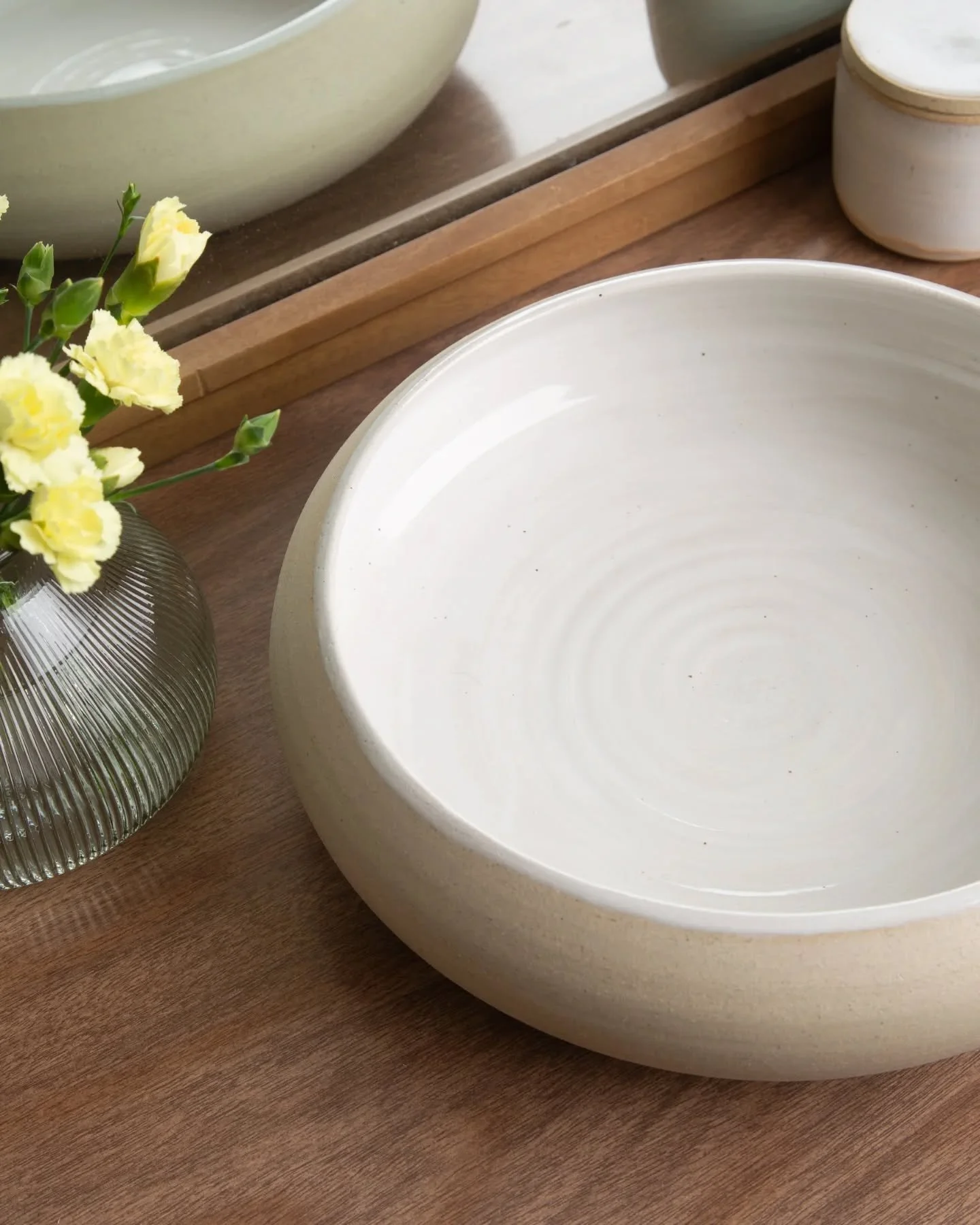 I'm constantly coming to terms with living the life I want to live because it means saying yes to a few things and no to so many others.

I work on pottery for about 10 hours each week. This is what works for me and my family right now, and I'm alway