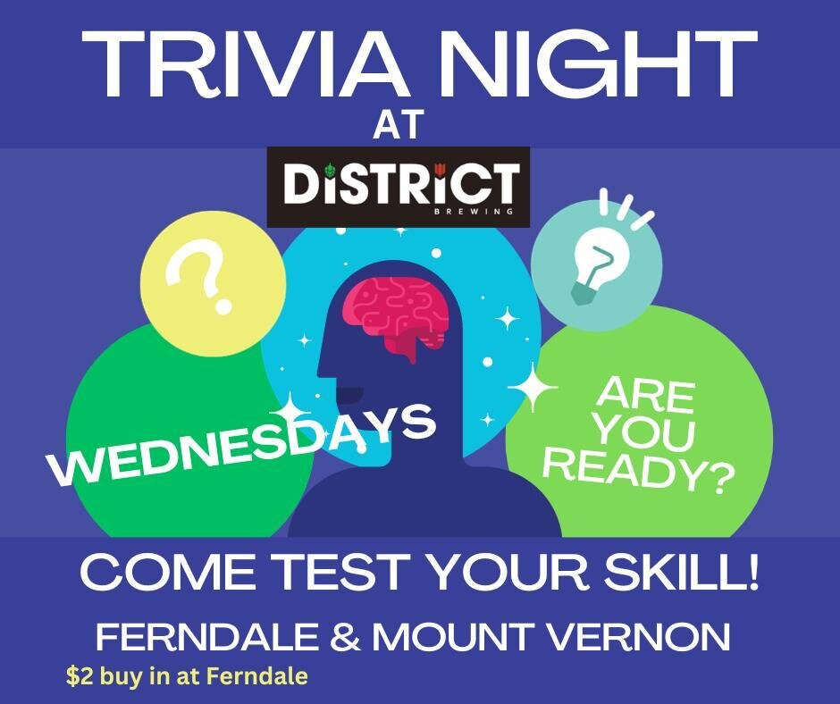 DID YOU KNOW? You can&rsquo;t hum if you&rsquo;re holding your nose. We bet you&rsquo;re trying that right now! Who knew?!? Come chill with us over a beer or two and we can try and figure it out! 🍺We'll save you a seat. 😀⁠
⁠
#trivianight #triviaand