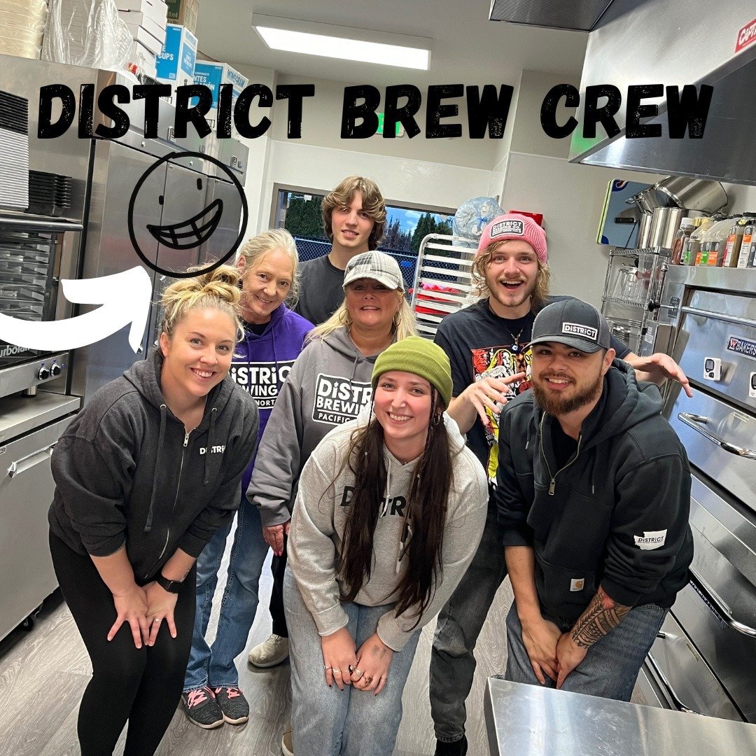[LYNDEN] Could you be this missing link to the Lynden Brew Crew? We are looking for one more cook to join our team. For more information, see our add on indeed or contact Gabe at Gabe@districtbrewco.com ⁠
⁠
#DistrictBrewing #DrinkDistrictBeers #Drink