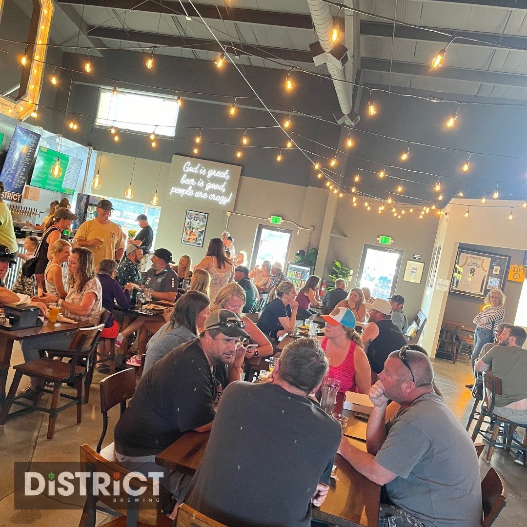 [Lynden] Have you heard the news? We are open. The beer🍺 is flowing and the place is hoppin. 😎 Please come by, grab a pint and say hello. We'd love to meet you. ⁠
⁠
#newkidsintown #newbrewery #beer #beerme #packtheplace #allmyfriends ⁠
#DistrictBre
