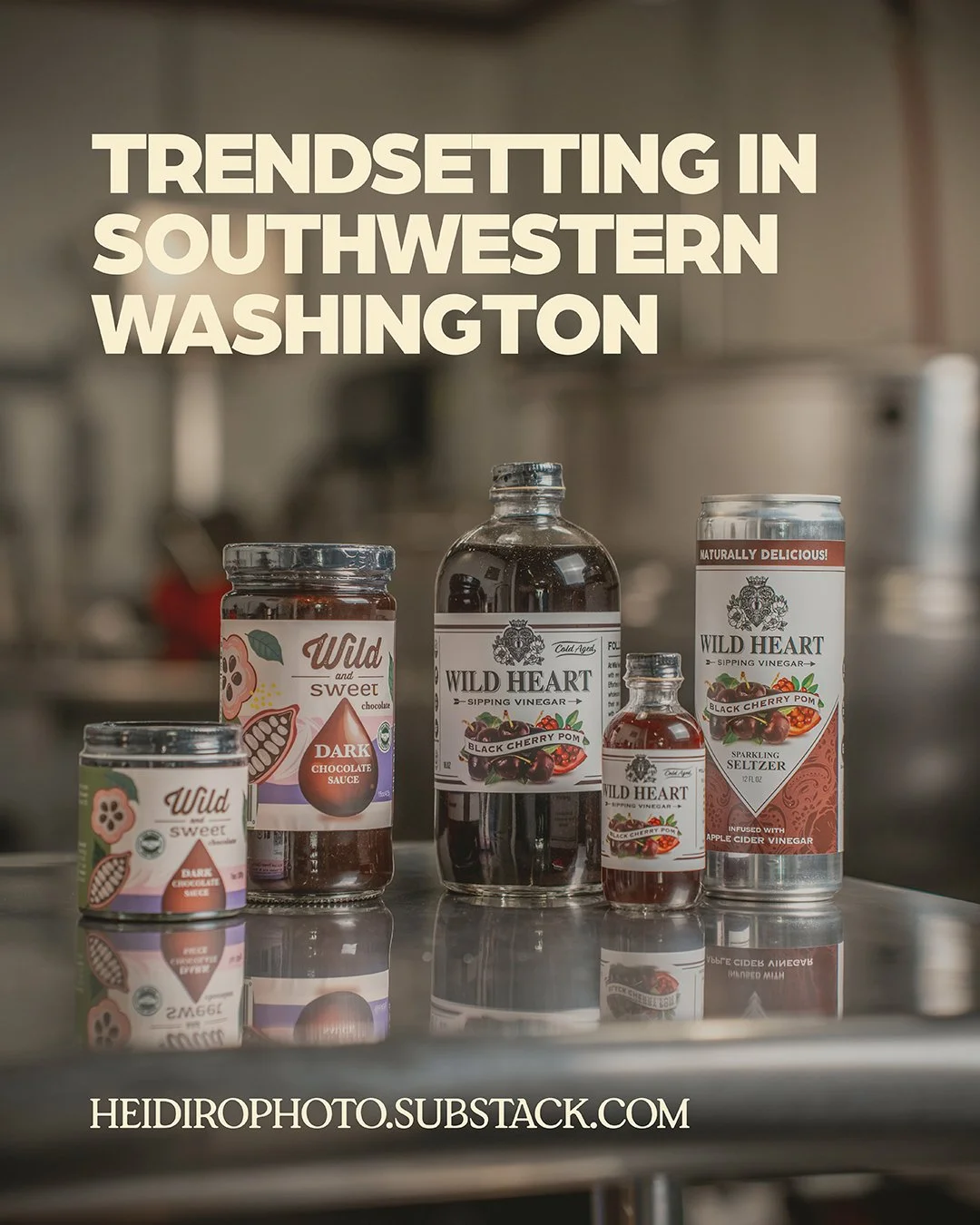 "The house is already built. We just need to move you into one of the bedrooms."

That's how Jenni Bourdon of Wild Heart Sipping Vinegar talked Cindy Ulrich into bringing back the chocolate sauce everyone cried over when Bittersweet Chocola