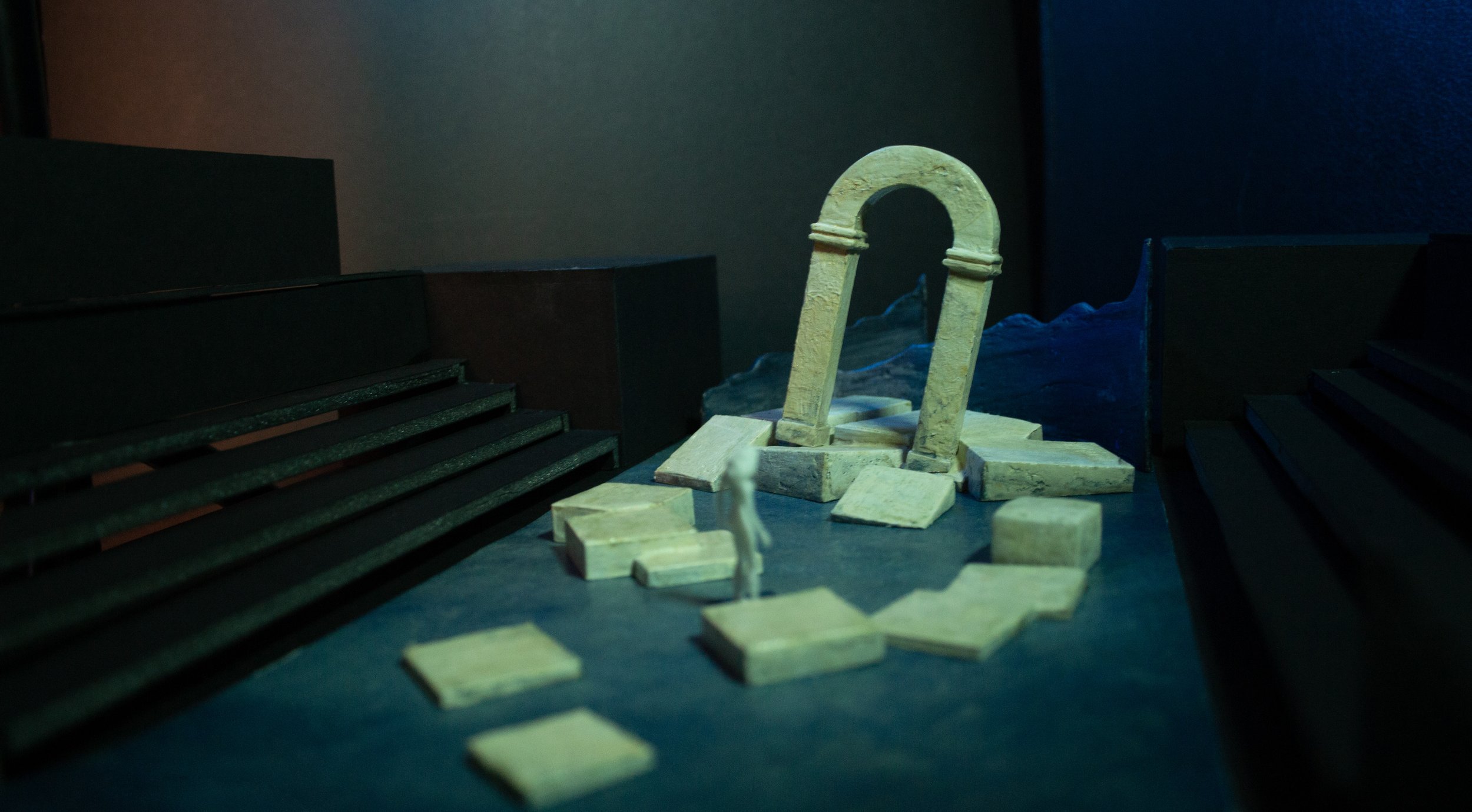 Antigone

Scenic Model · 1/4" = 1'-0"