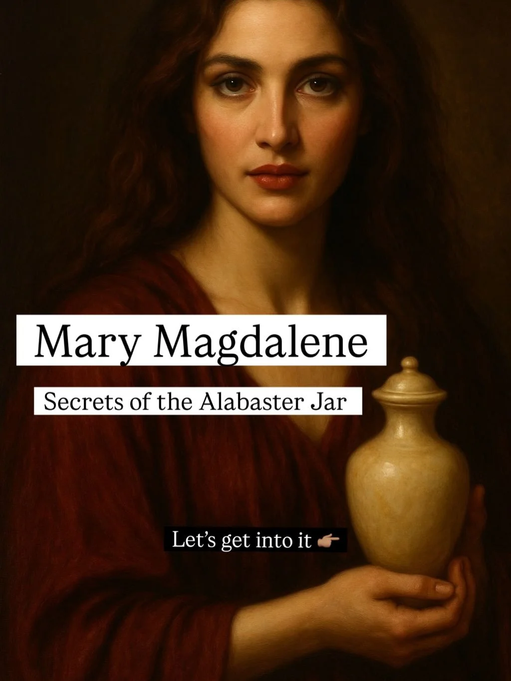 Mary Magdalene and her alabaster jar have been a moving ministry and traveling temple through the ages and eras of our remembrance. Besides being a ritual technology and a way to house, devote and commune with the divine, the act of anointing is one 