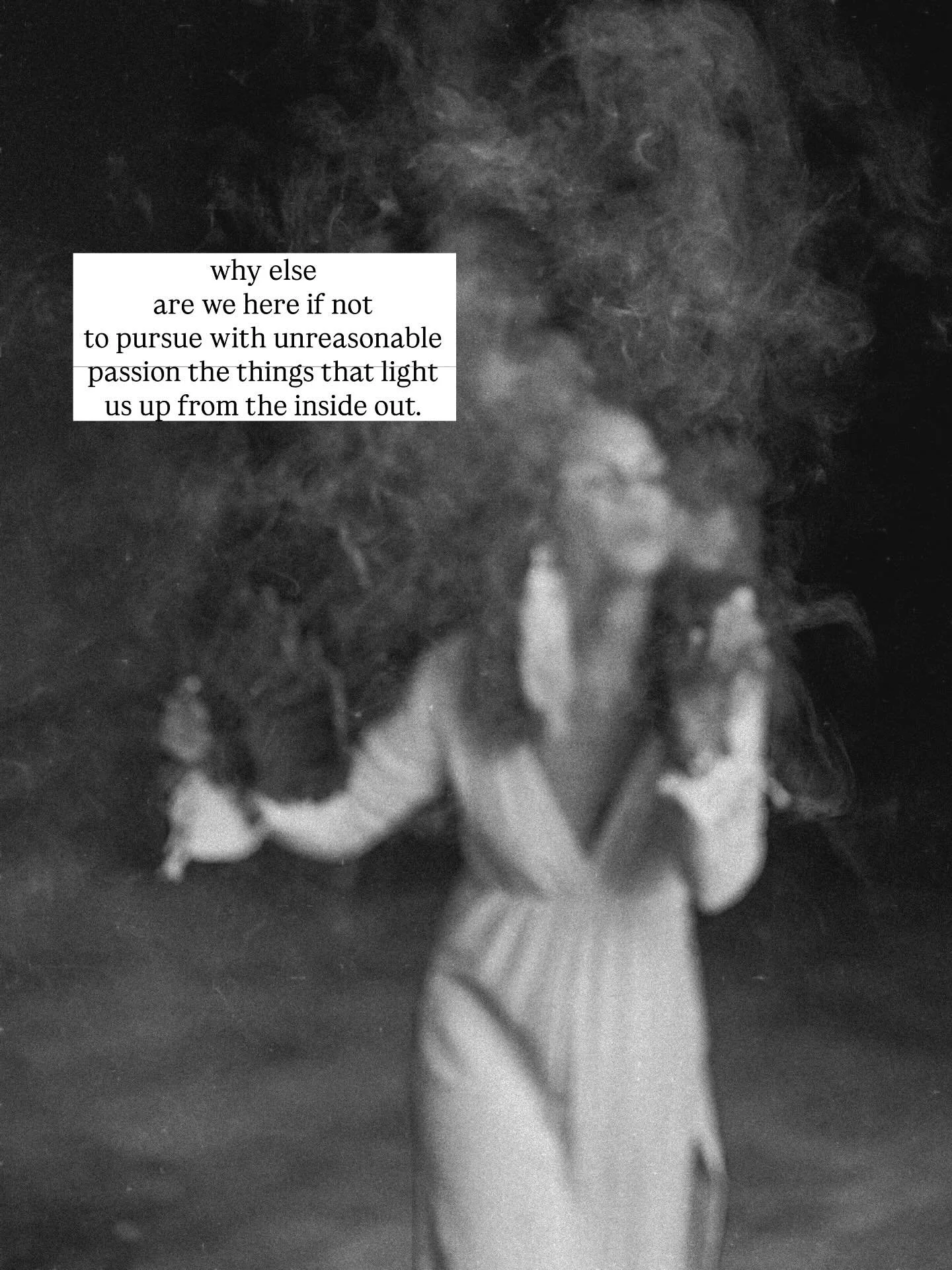 Solstice is a sacred thing, a standstill within the dream. This flicker of light in the quiet of the soul, guiding the way when all feels uncertain. This dream speaks of courageously becoming someone you haven&rsquo;t been yet. To exist within and wi