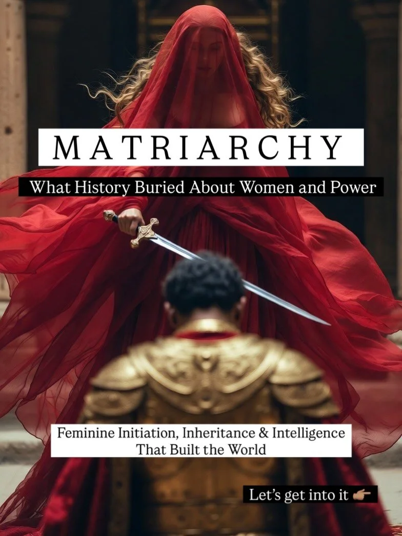 When we look honestly at cultures with strong feminine authority we see incredible patterns&hellip;
Lower levels of systemic warfare
More stable food systems
Strong kin networks
Ritualized conflict resolution
Fewer extremes of wealth and poverty

Not