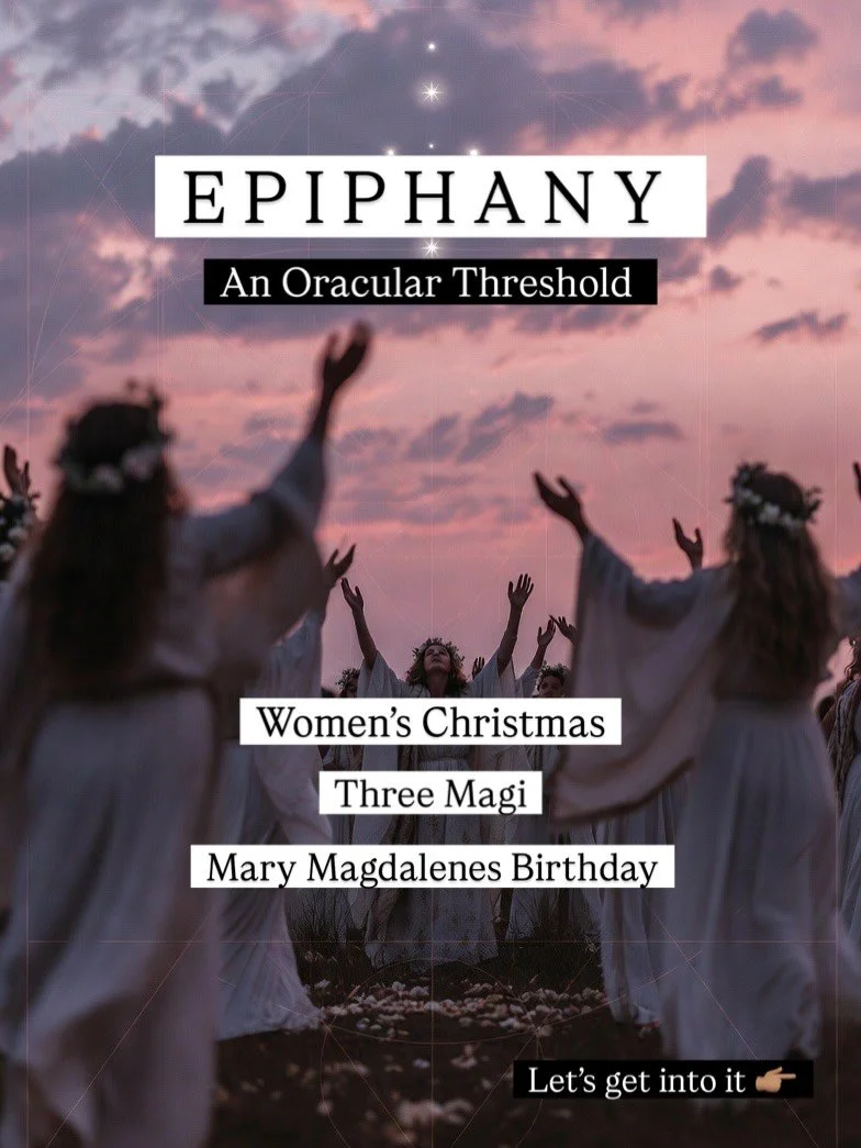 Blessed Epiphany loves! 
May your gifts, abilities, talents and powers of clear sight, awareness and divination awaken and open seamlessly for you today and everyday 🔮✨🕊️

#epiphany #explorepage #priestess #oracle #2026