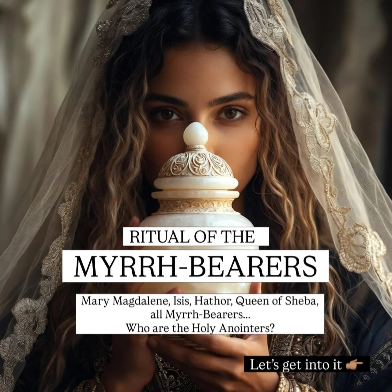 Today, we began the Magdalene Vessel, Myrrhophore Anointing council an it is also the Feast of the Myrrh-bearers- the second Sunday after Easter known as Pascha!
Our council was an overflow of revelation, rapture, perfected feeling and deep unveiling