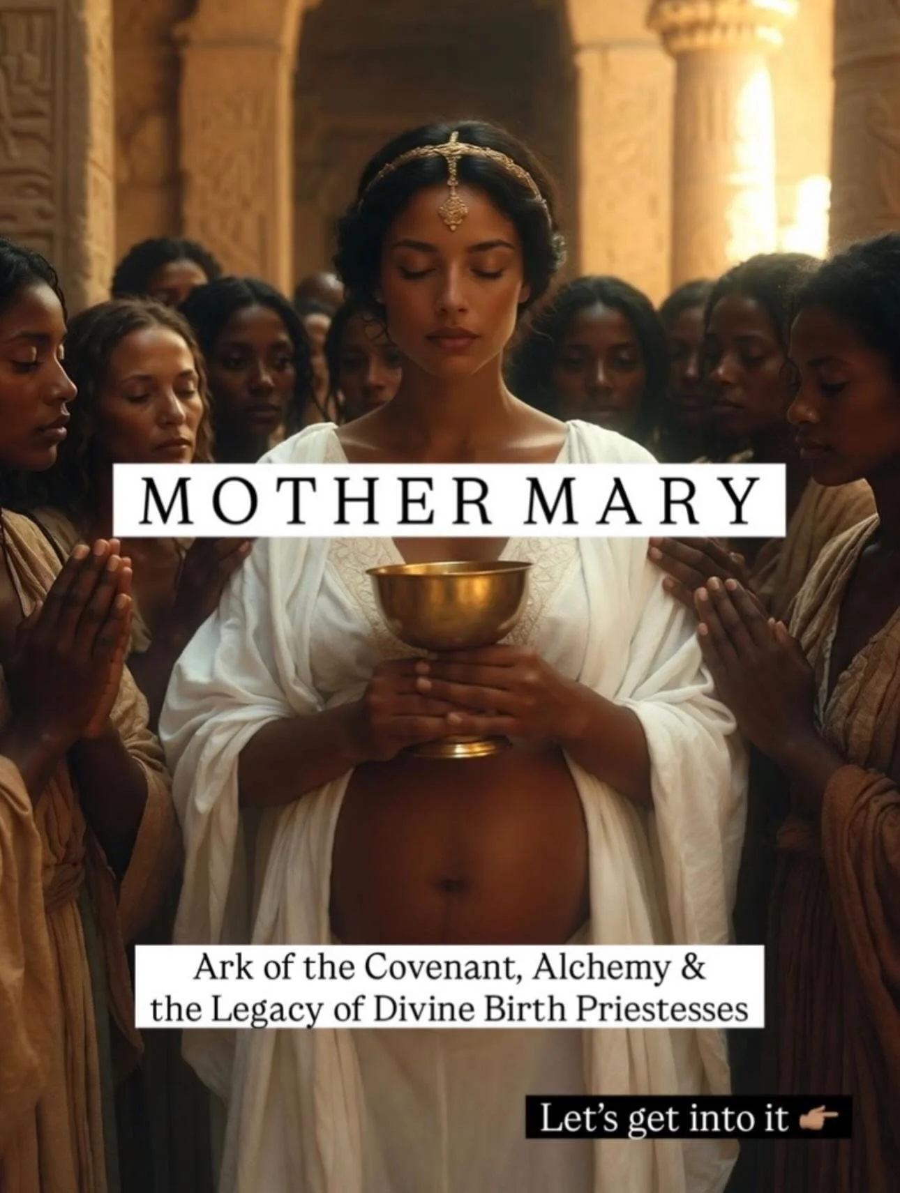 Celebrating Mothers, the Goddess, the Divine Feminine and equally, the Sacred Masculine, is not reserved for a single day, but woven into living devotion of every act of creation itself.

There is so much to unpack in this unveiling of Miriam, mother