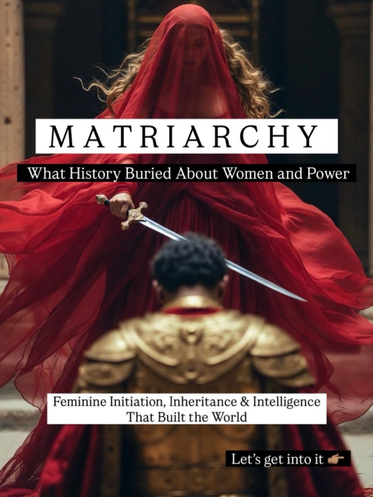 Matriarchy was successful, not because humans were primitive or lacking technology, but because power was nested inside intimate relationships, integrity, connection and devotion to the environment, the body and each other!

When we look honestly at 