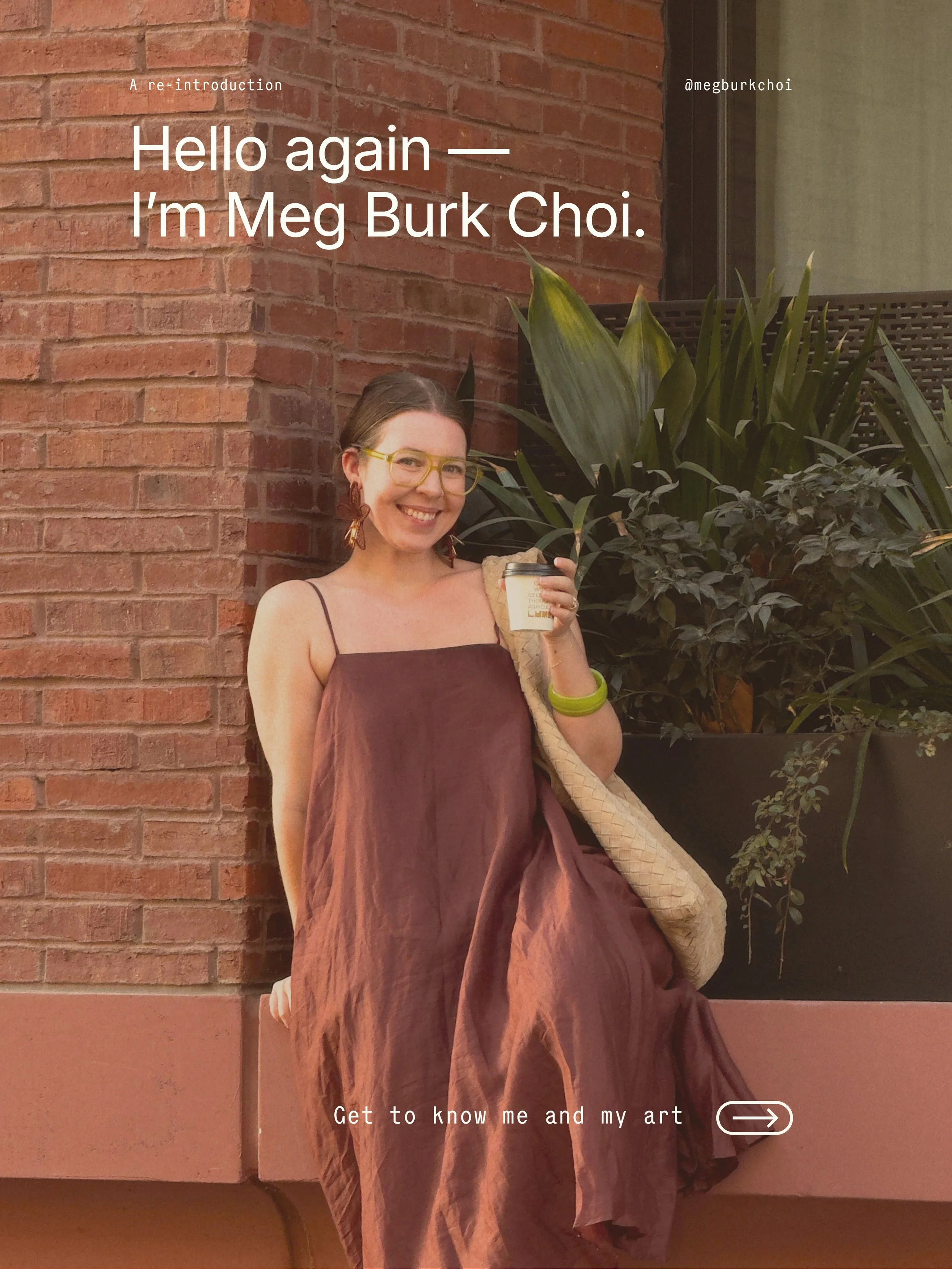There are so many new faces around here, and I'm excited to welcome you and introduce you to more of my work. So hey, I'm Meg 🌞

🪷 I make fonts.

🦜 I teach designers to make and sell fonts.

📗 I do branding and graphic design for businesses, like