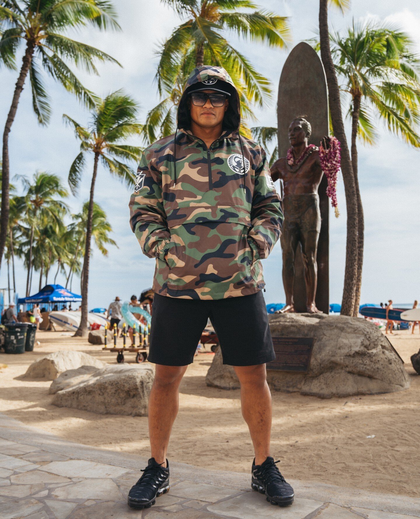Make them stop and stare in our Camo Windbreaker..#HIFinest
