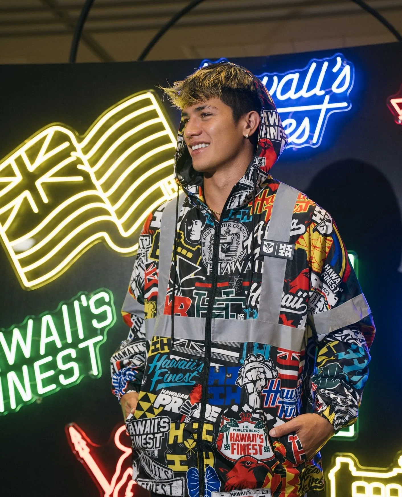 Hawaii Built. Everyday ready.⁠
⁠
New Reflective Windbreaker available In Store x Online #HIFinest