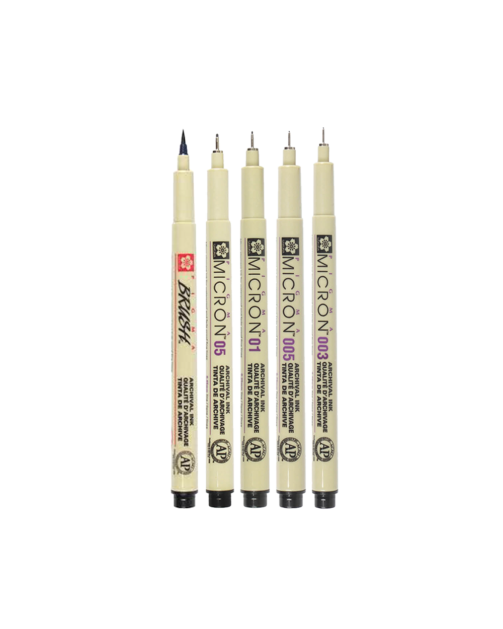 SAKURA PIGMA MICRON PENS BLACK