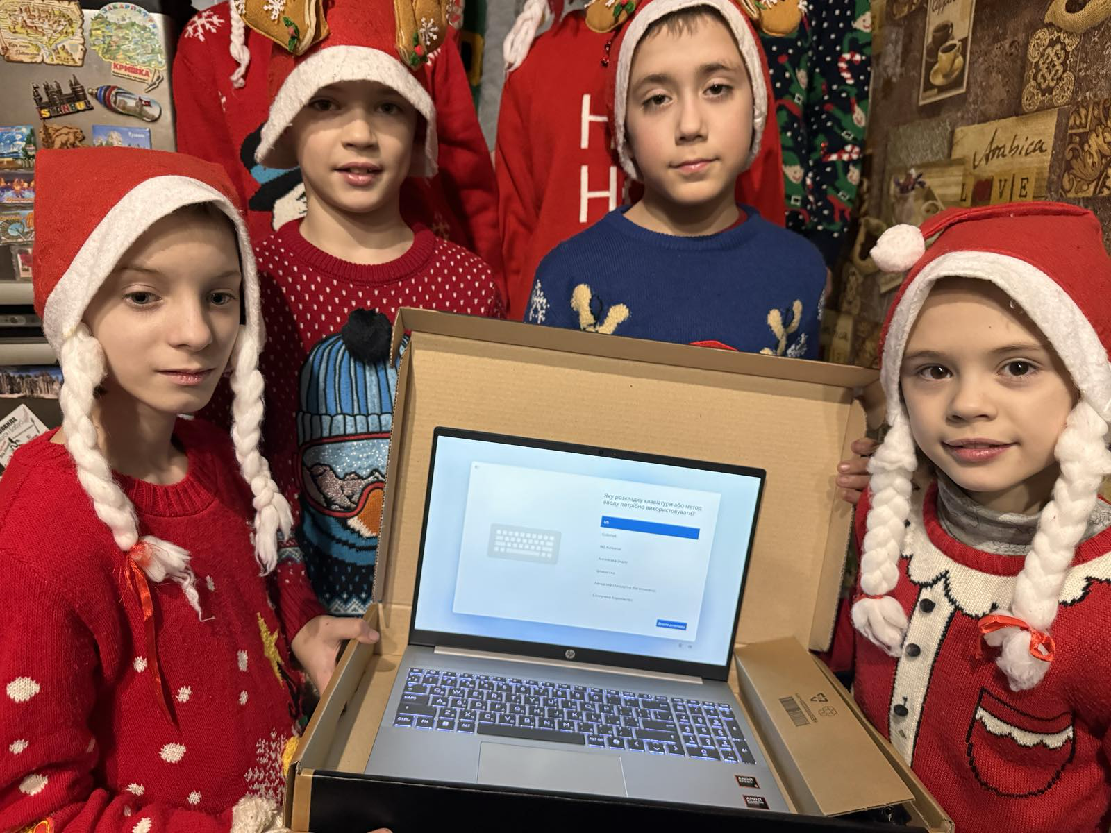 Hope in Action: A Laptop Delivered This Winter in Ukraine