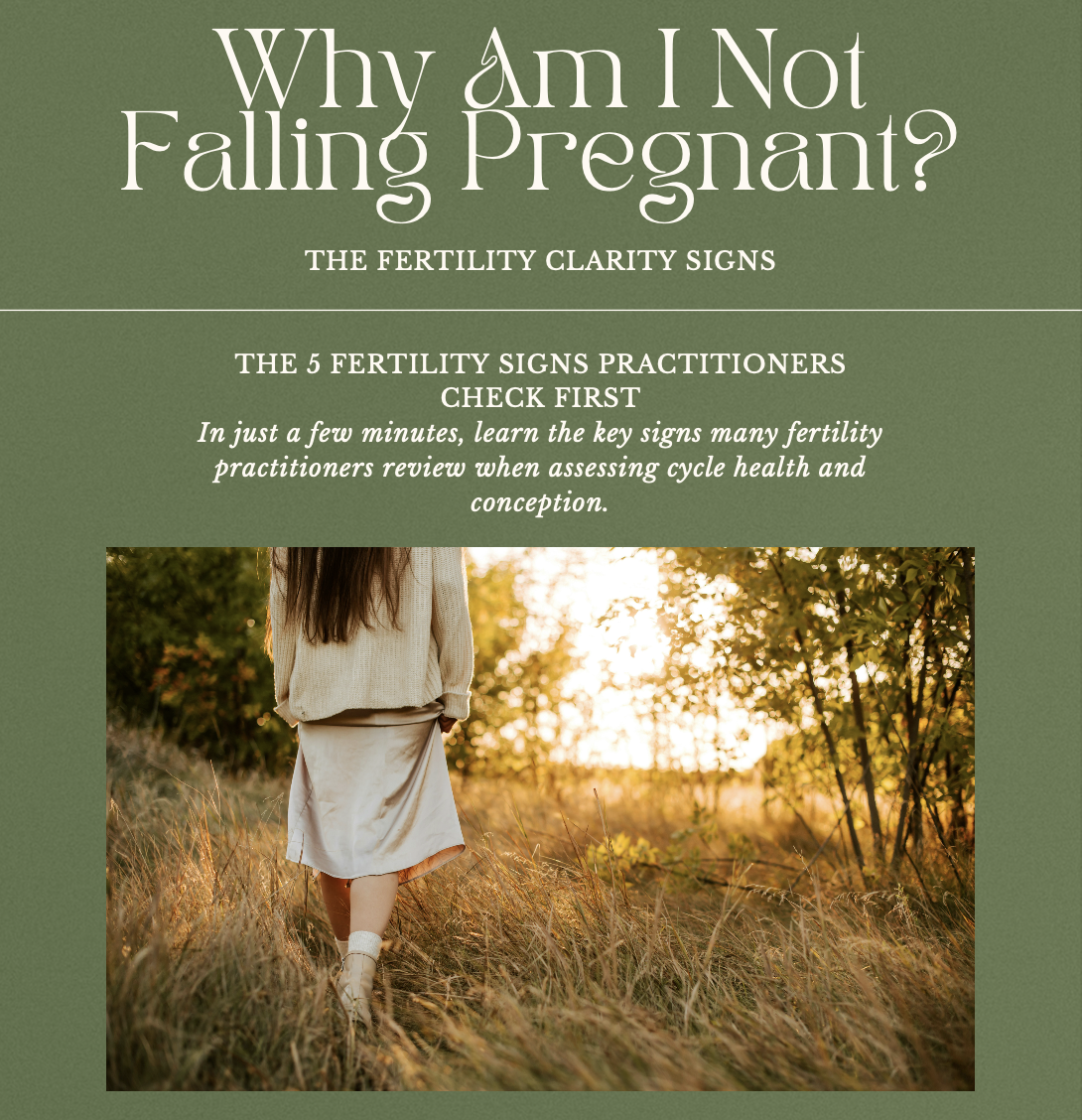 Why Am I Not Falling Pregnant Guide