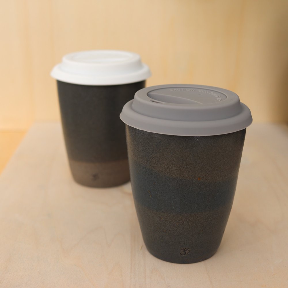 Paint Your Own Travel Mug with Black Lid — The Pottery Piazza