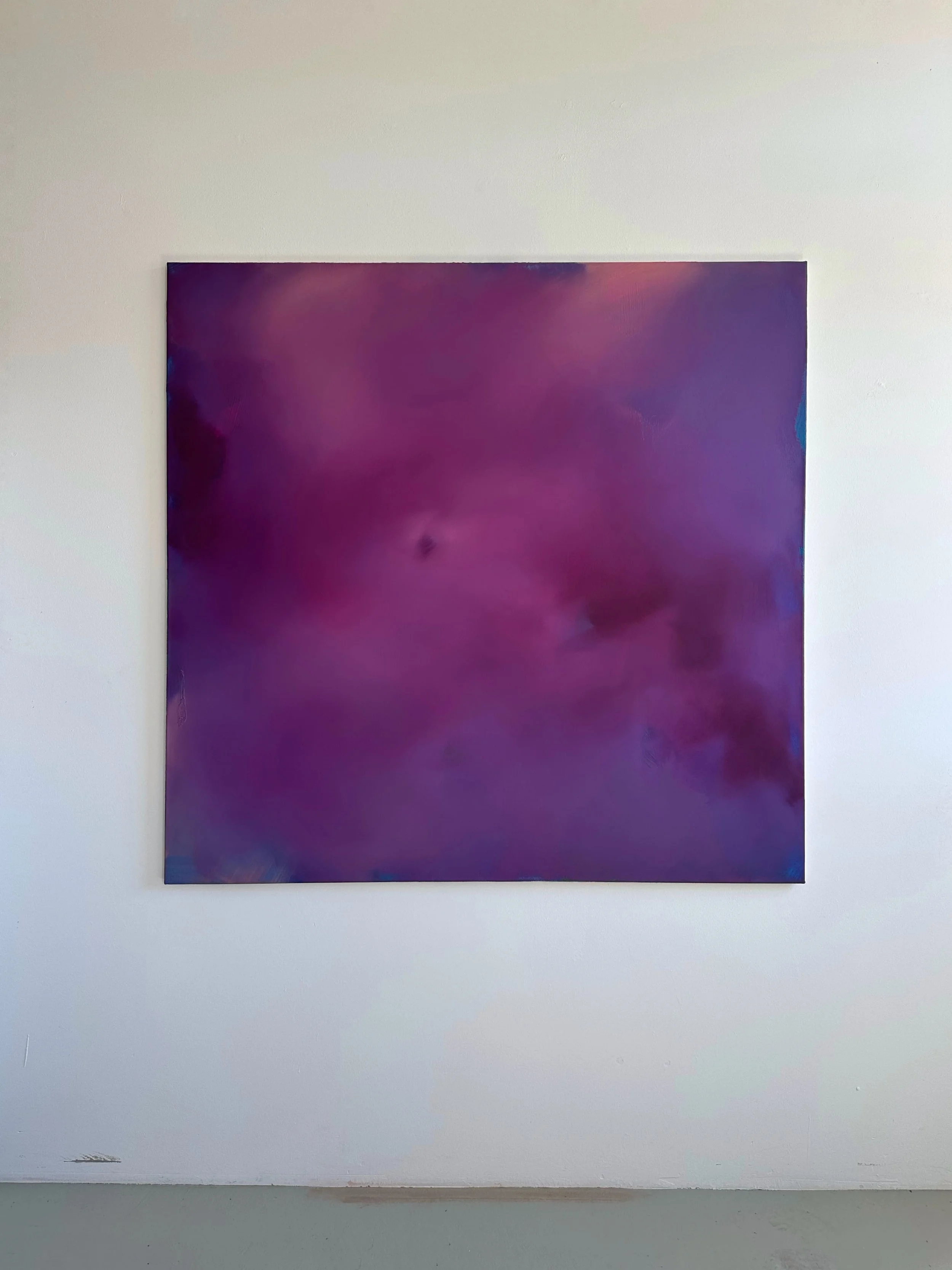 Farbbad_Rosamagenta_Öl auf Leinwand_120x120cm_2020_A_AntjeBockeloh.jpeg