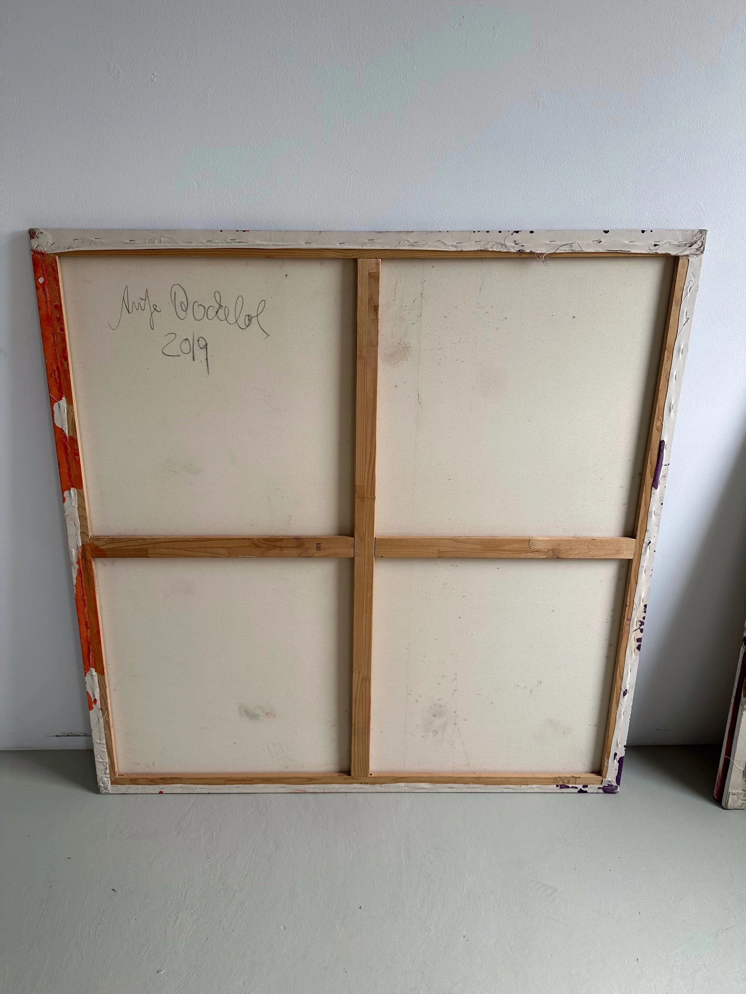 Farbbad_Blaupinkrosaviolett_Öl auf Leinwand_120x120cm_2020_G_AntjeBockeloh.jpeg