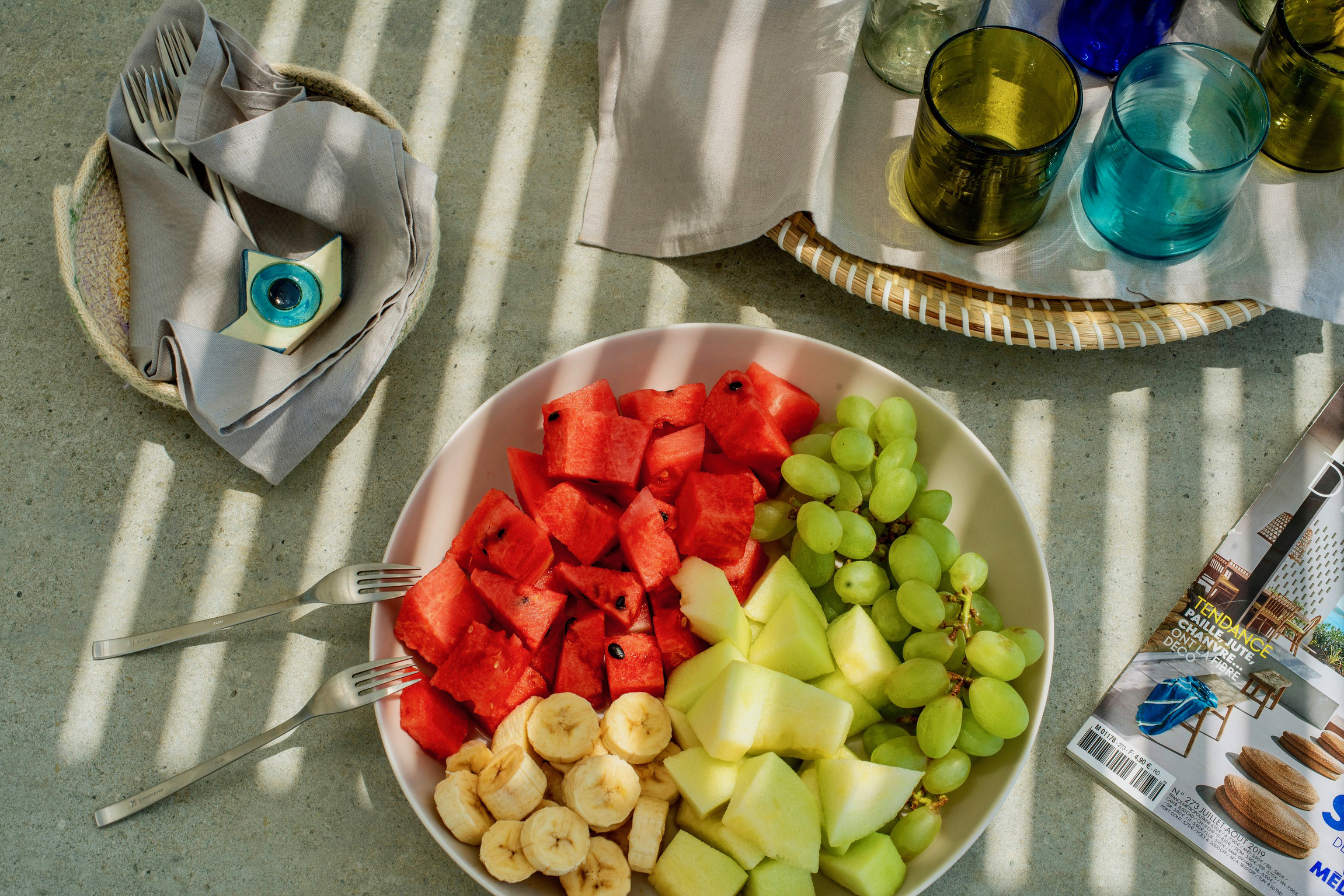 129 CST Refreshments by the pool.png
