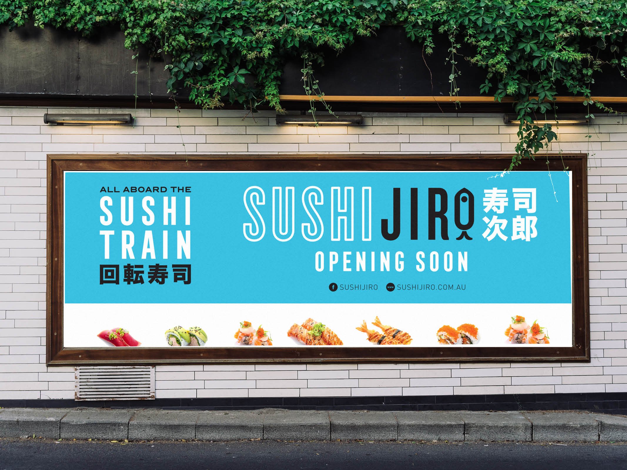 Sushi Jiro advertising