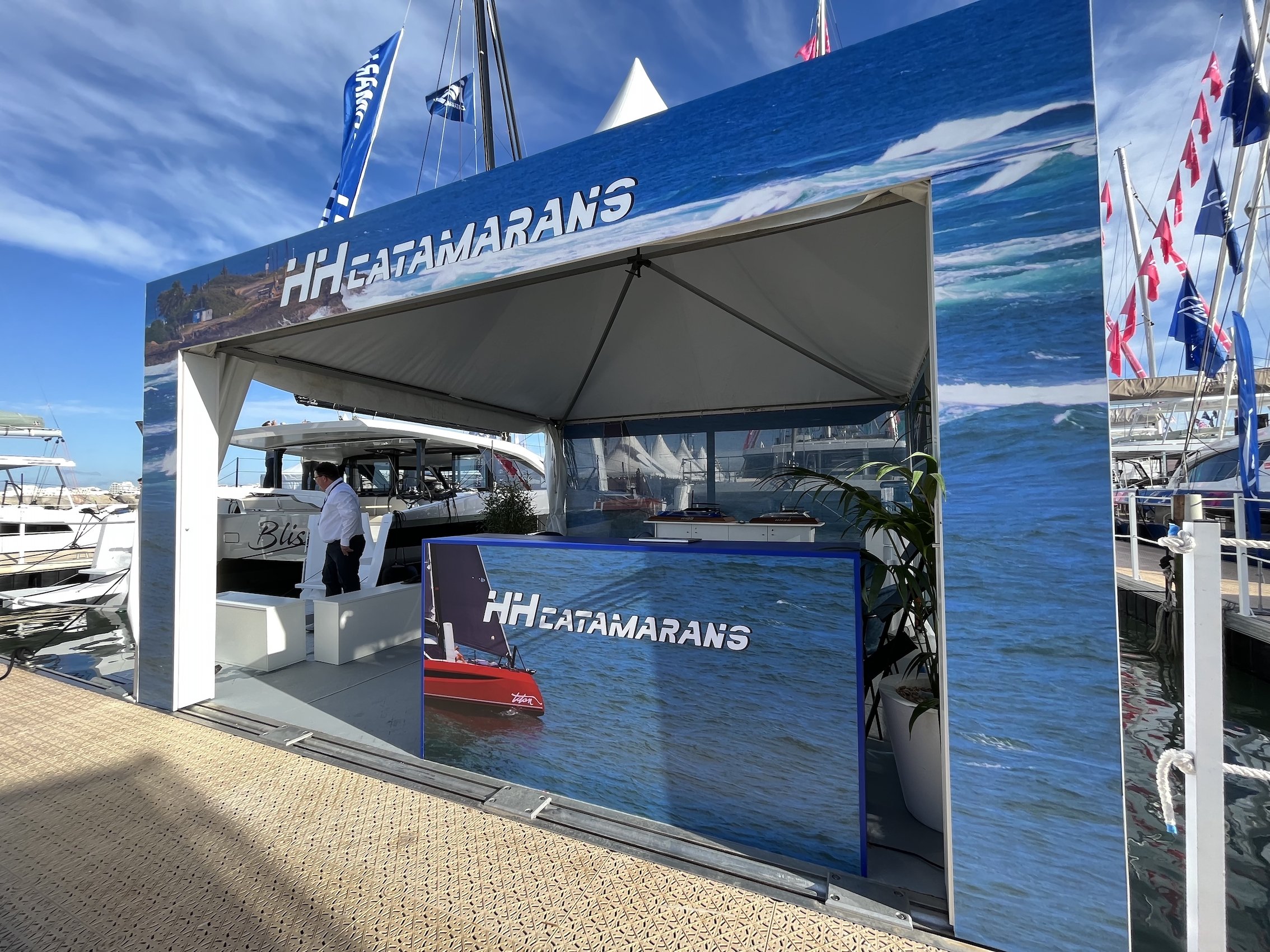 Visit HH Catamarans at the Cannes Yachting Festival and Annapolis Boat Show
